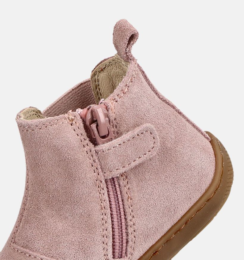 Naturino Sally Ribbons Roze Chelsea boots voor meisjes (380667) - geschikt voor steunzolen