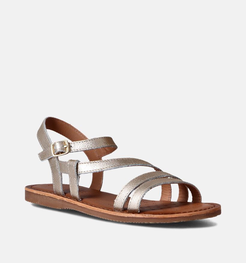 Geox Eolie Sandales en Or pour filles (352942)