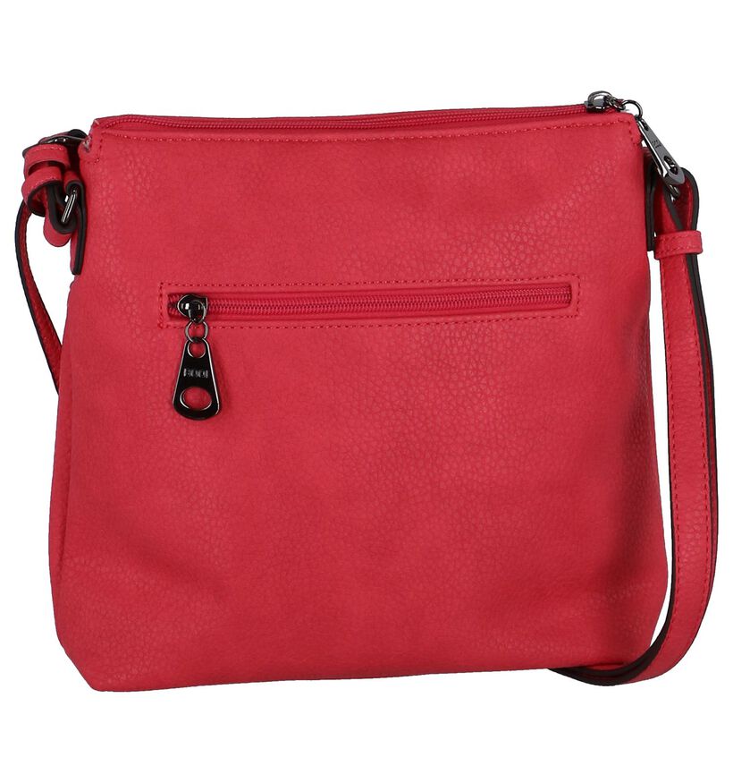 Koraalrode Crossbody Tas BOO! Brava in kunstleer (245919)