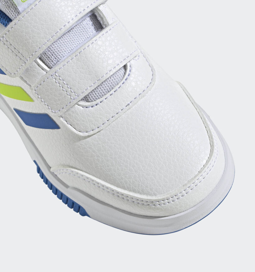 adidas Tensaur Sport 2.0 CF K Baskets basses en Blanc pour garçons, filles (357084) - pour semelles orthopédiques