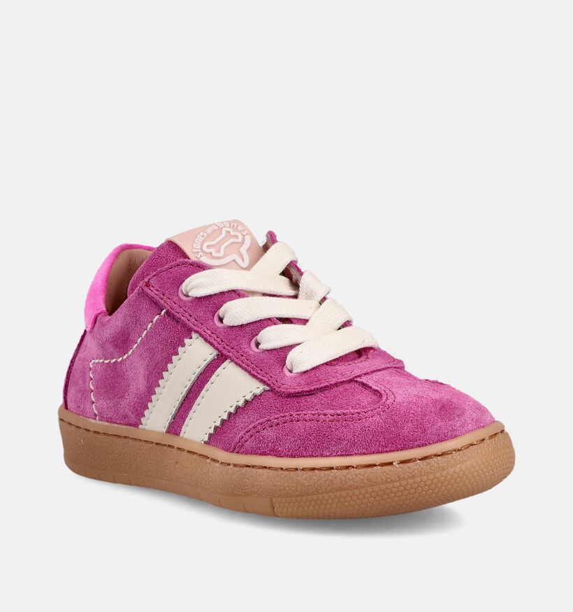 STONES and BONES Lemmi Fuchsia Sneakers voor meisjes (373759) - geschikt voor steunzolen