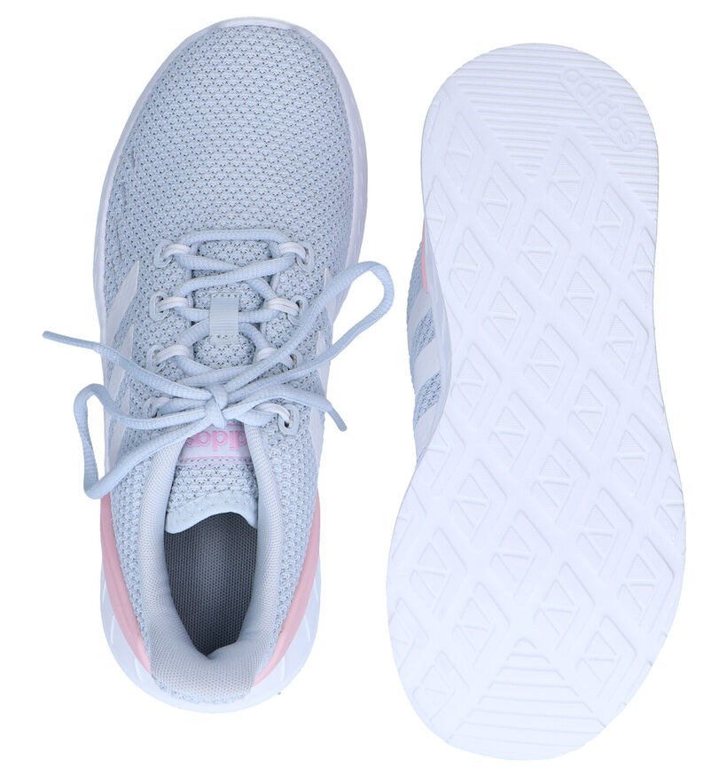 adidas Questar Flow Baskets en Bleu en textile (284530)