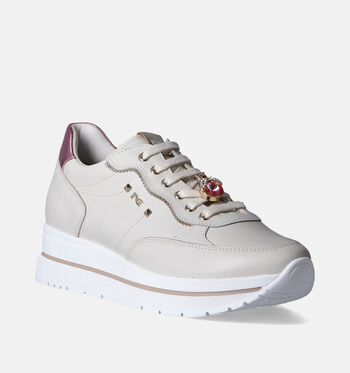 NeroGiardini Baskets Blanc/Beige