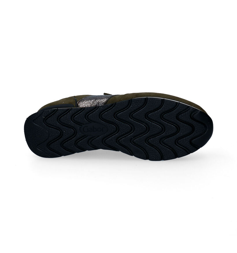Gabor OptiFit Chaussures à lacets en Brun pour femmes (297237) - pour semelles orthopédiques