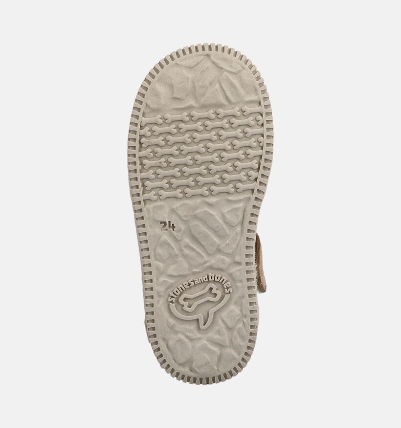 STONES and BONES Naif Gouden Schoenen met Veter en Rits voor meisjes (378230) - geschikt voor steunzolen