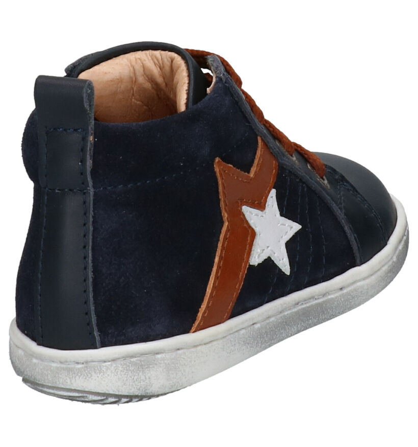 Lunella Chaussures pour bébé  en Bleu foncé en cuir (259005)