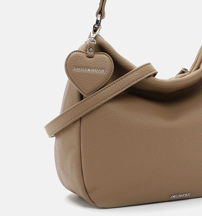Emily & Noah Enie Lichtbruine Schoudertas voor dames (371516)