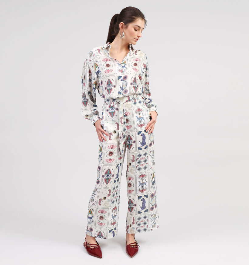 Rue Mazarine Kind Chemise en Blanc avec Imprimé pour femmes (357932)