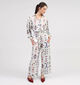 Rue Mazarine Zola Witte Wijde Broek met Print voor dames (357937)