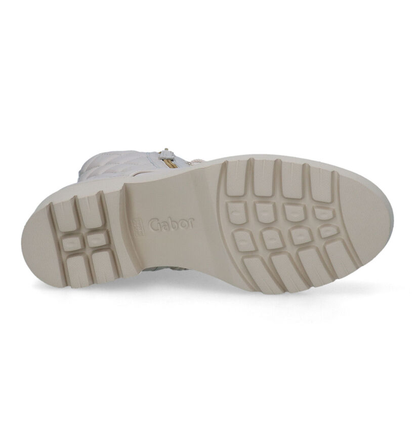 Gabor OptiFit Ecru Veterboots in leer (315280)