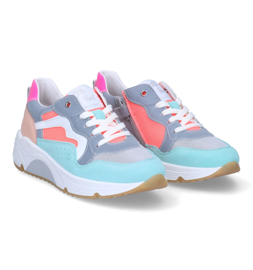 Little David Nina Groene Sneakers voor meisjes (308141) - geschikt voor steunzolen
