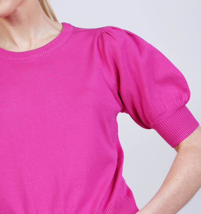 Minus Liva Knit Fuchsia Trui voor dames (366691)