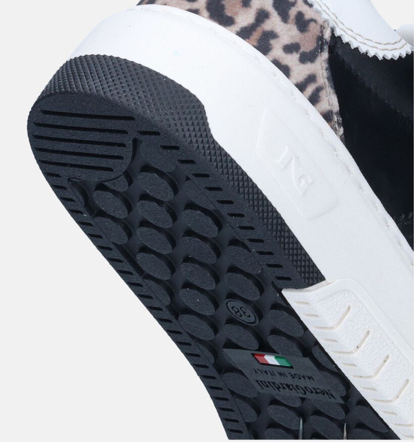 NeroGiardini Zwarte Sneakers voor dames (345616) - geschikt voor steunzolen