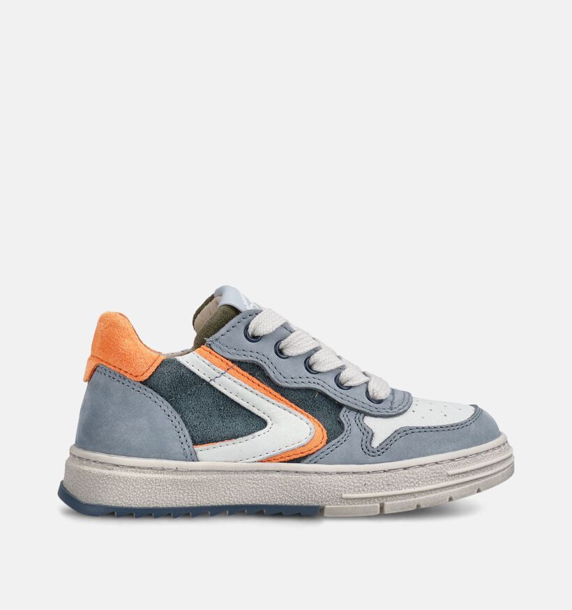 STONES and BONES Blauwe Hoge Sneakers voor jongens (373744) - geschikt voor steunzolen