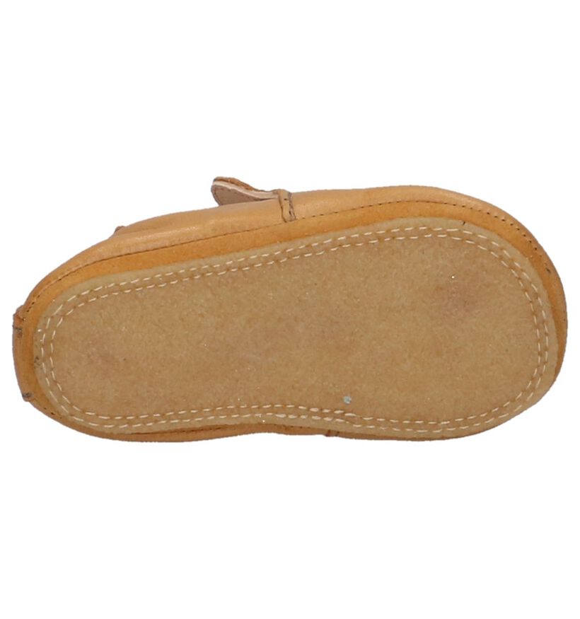 Easy Peasy Chaussons bébé en Cognac en cuir (251359)