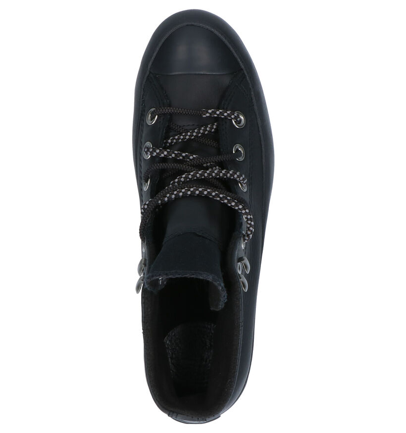 Converse Chuck Taylor AS Lugged Winter Baskets en Noir en cuir (262409)