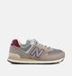 New Balance 574 Beige/Grijze Sneakers voor heren (359066) - geschikt voor steunzolen