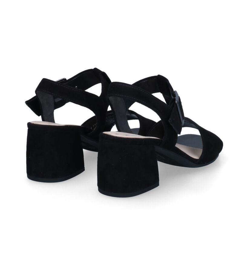 Gabor Best Fitting Zwarte Sandalen voor dames (306207)