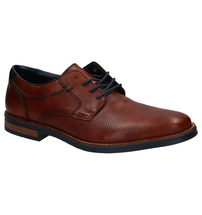 Rieker Chaussures classiques en Cognac pour hommes (333027)