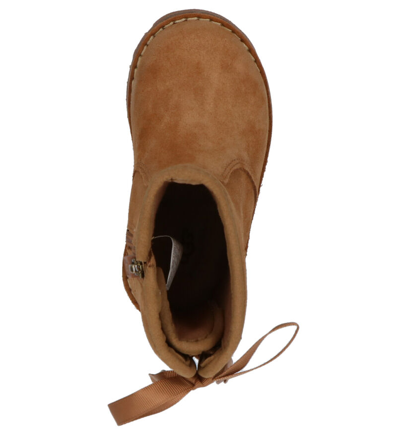 UGG Cognac Korte Laarzen in daim (254116)