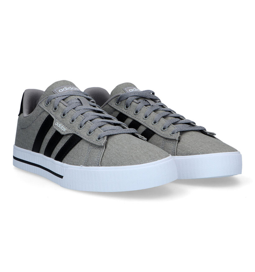 adidas Daily 3.0 Baskets en Gris pour hommes (324929) - pour semelles orthopédiques