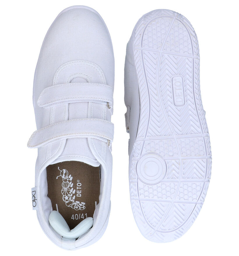 Deto Chaussures de sport en Blanc pour filles, garçons (293529) - pour semelles orthopédiques