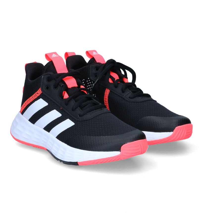 adidas Own The Game Baskets en Noir pour filles, garçons (314994) - pour semelles orthopédiques