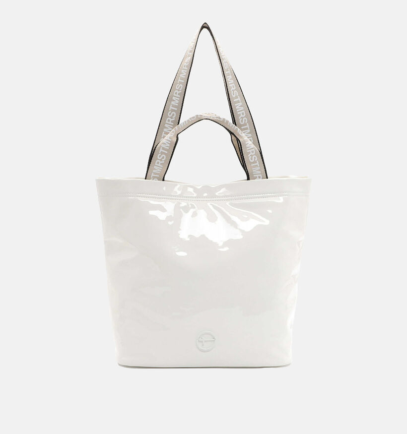 Tamaris Anica Witte Shopper met rits voor dames (338652)