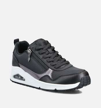 Skechers Low Baskets Noir/Taupe