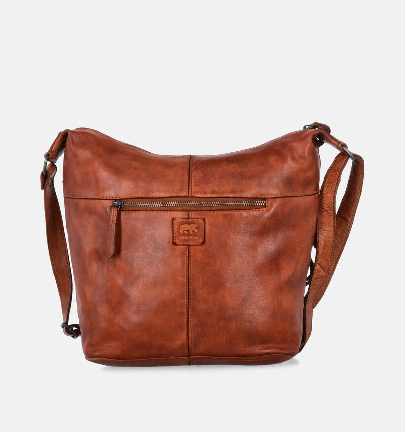 Bear Design Cognac Crossbody tas voor dames (365874)