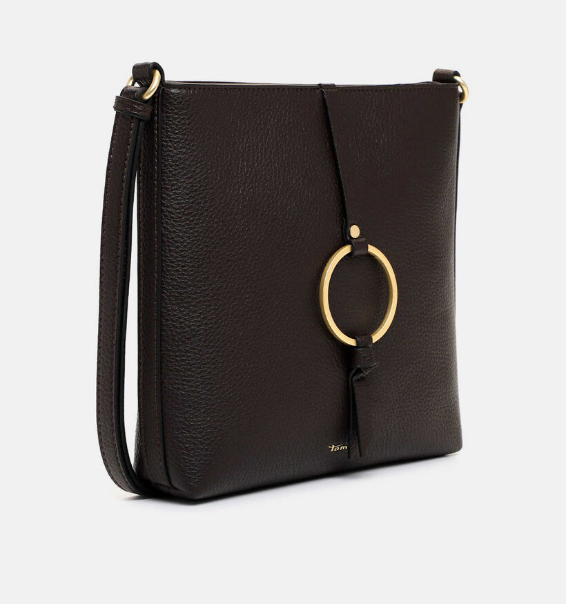 Tamaris Maischa Donkerbruine Crossbodytas voor dames (378727)
