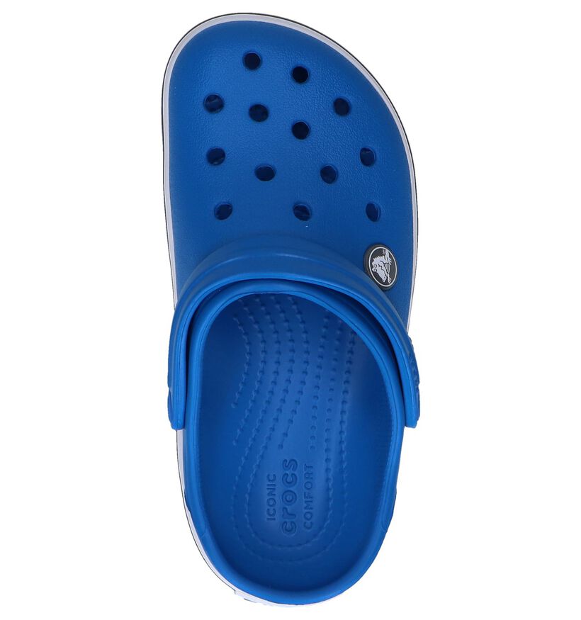 Crocs Crocband Nu-pieds en Bleu pour filles, garçons (340879)