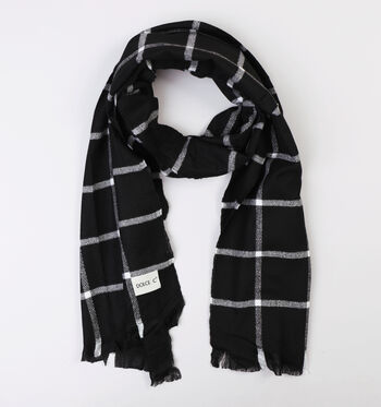 Dolce C. Sjaals Zwart/Beige