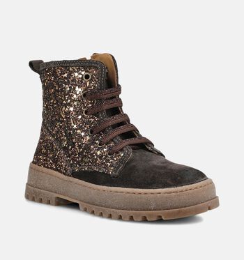 STONES and BONES High Boots Beige/Marron/Rose/Bordeaux