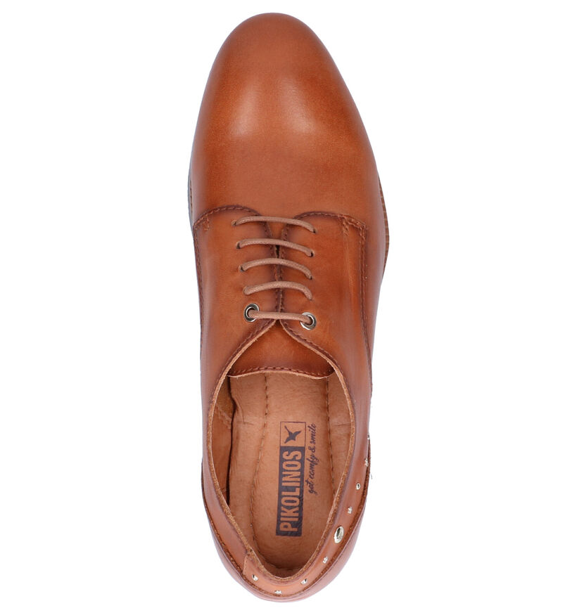 Pikolinos Royal Chaussures à Lacets en Cognac en cuir (261460)