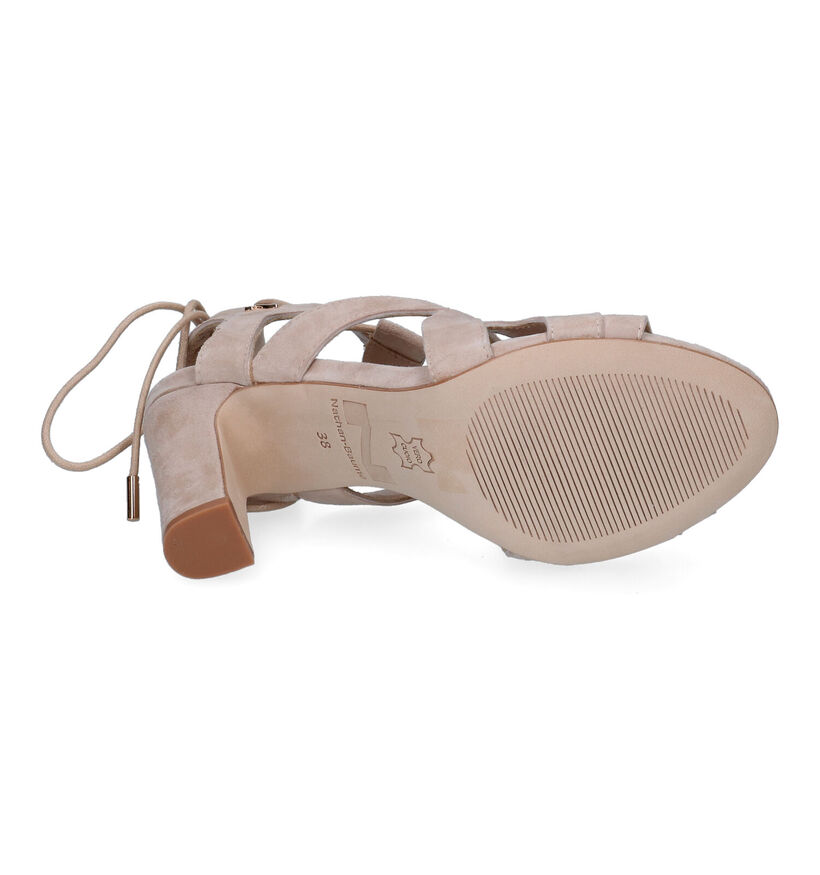 Nathan-Baume Beige Sandalen voor dames (308331)