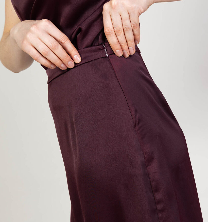 Vero Moda Ginny Lace Bordeaux Midi-Rok voor dames (374973)