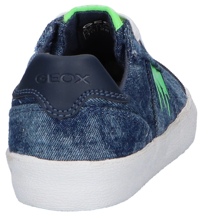 Geox Chaussures basses en Bleu en textile (237944)