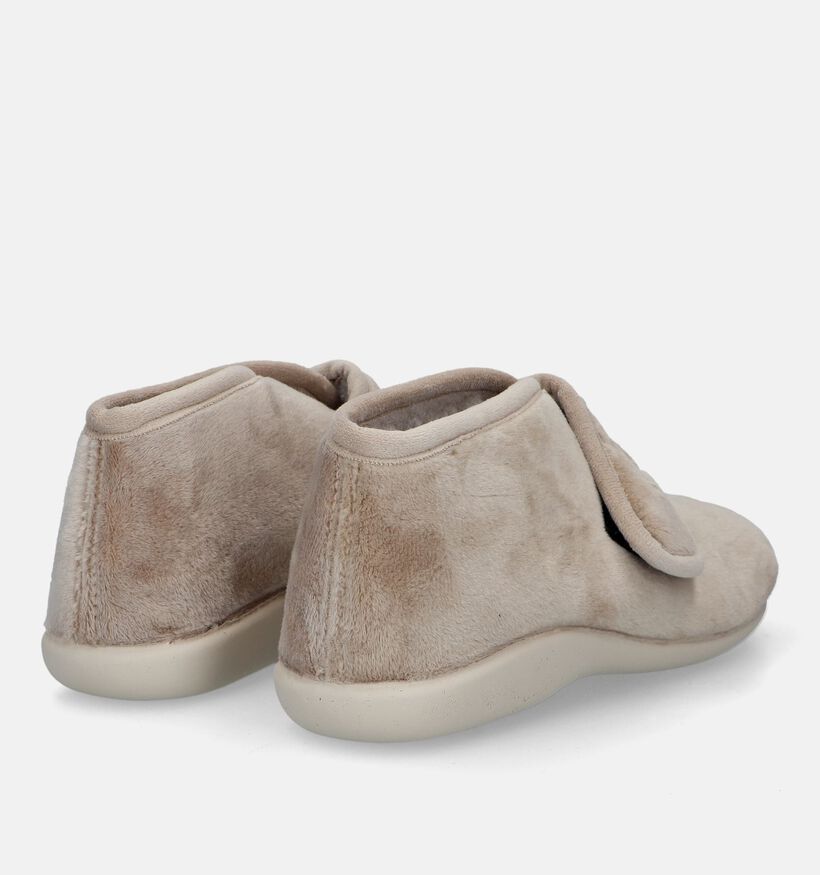 Hush Puppies Orill Beige Hoge pantoffels voor dames (329611)