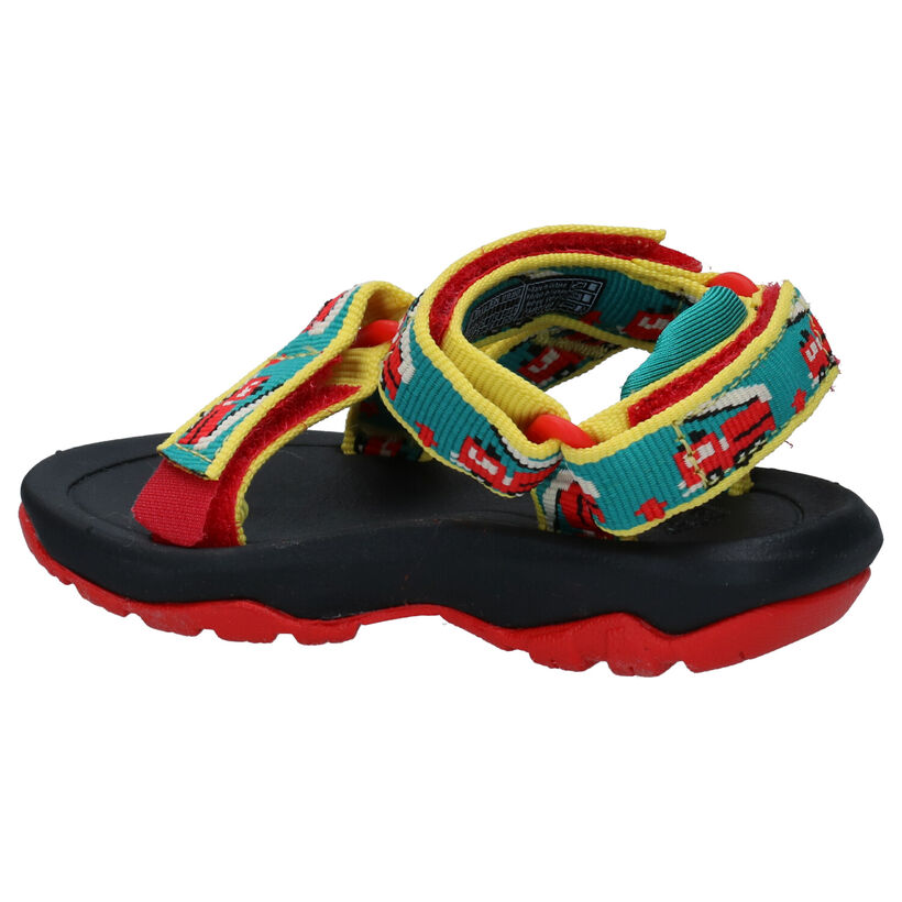 Teva Hurricane Blauwe Sandalen in stof (286623)