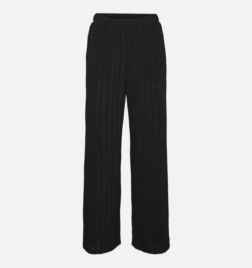 Vero Moda Geleste HW Zwarte Wijde Broek voor dames (335313)