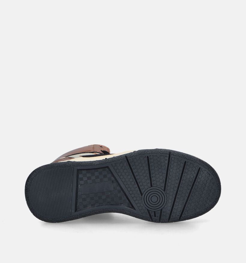 Milo & Mila Bronzen Hoge sneakers voor meisjes (346943) - geschikt voor steunzolen