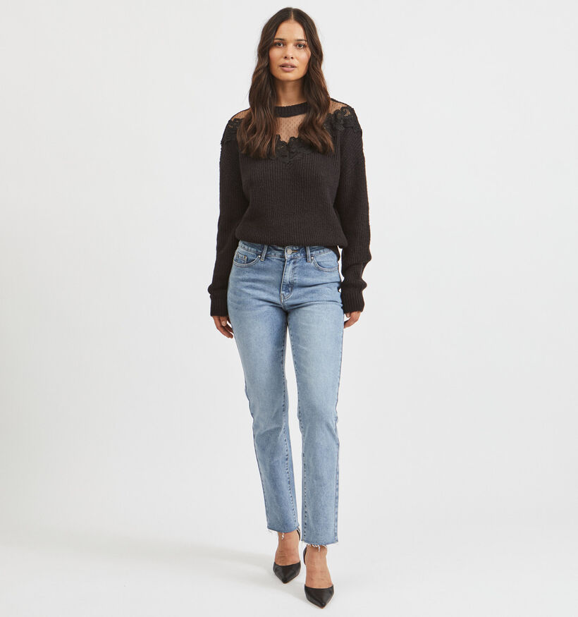 Vila Stray 30 inch Blauwe Straight Jeans (311642)
