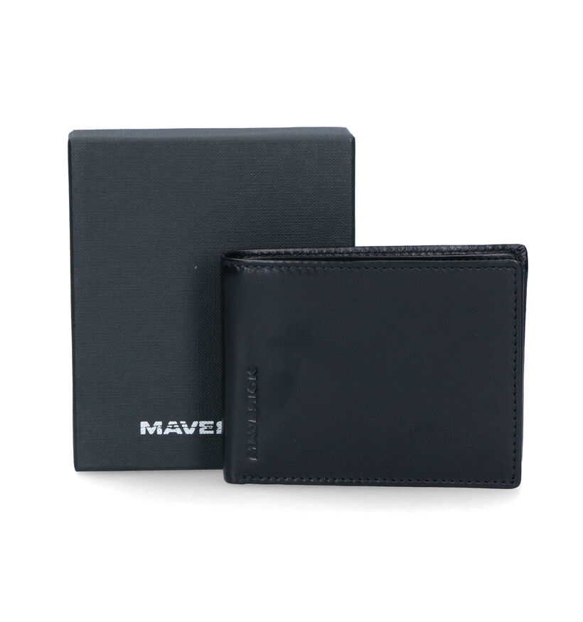 Maverick Portefeuille en Noir pour hommes (341265)