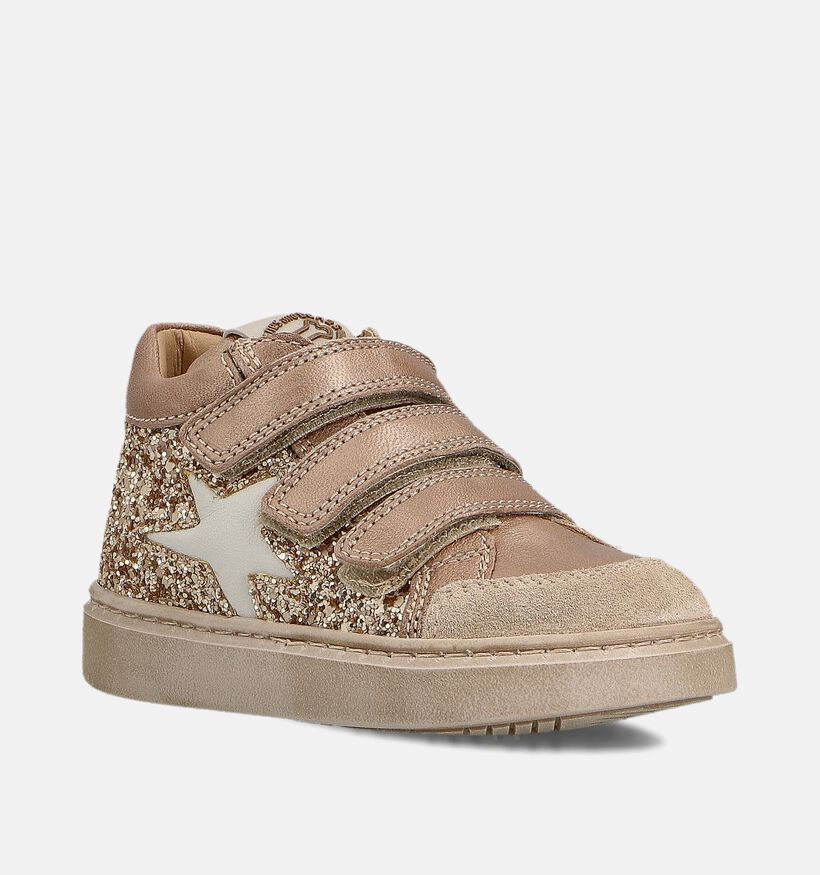 STONES and BONES FLAX Gouden Sneakers voor meisjes (362044) - geschikt voor steunzolen