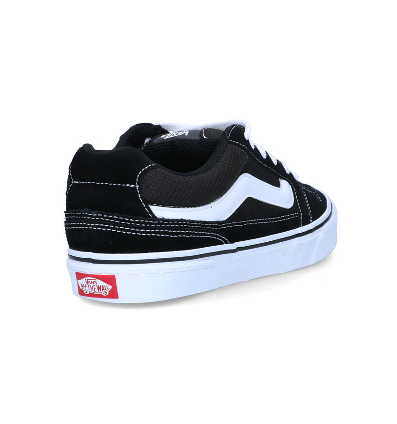 Vans Caldrone Baskets de skate en Noir pour hommes (328145)