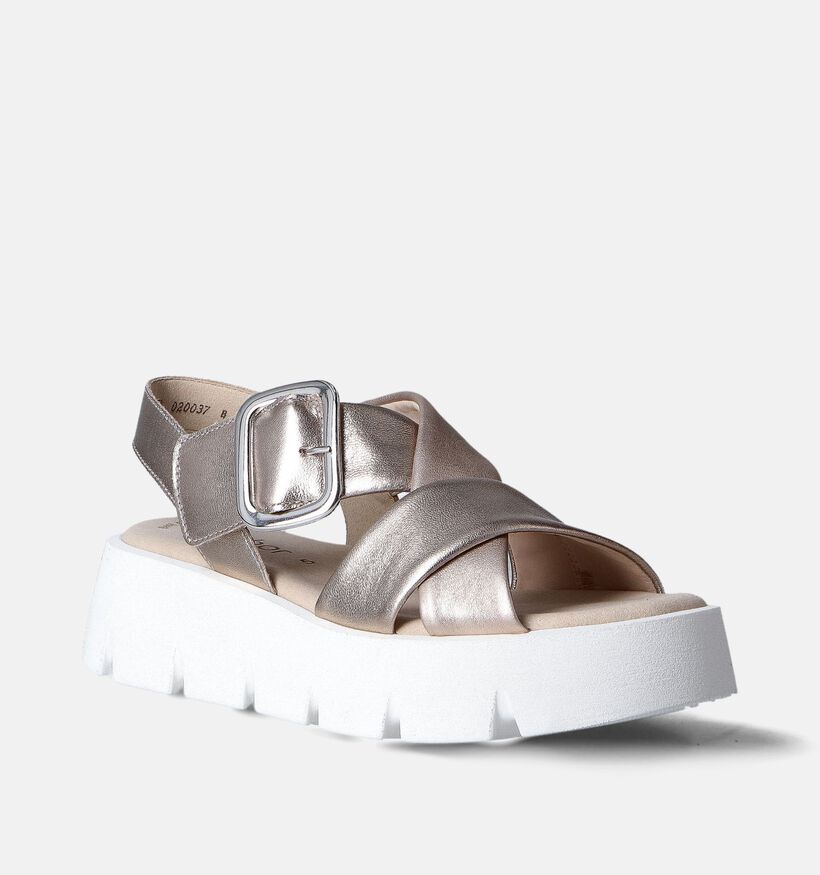 Gabor Roze Sandalen met Plateauzool voor dames (355088)