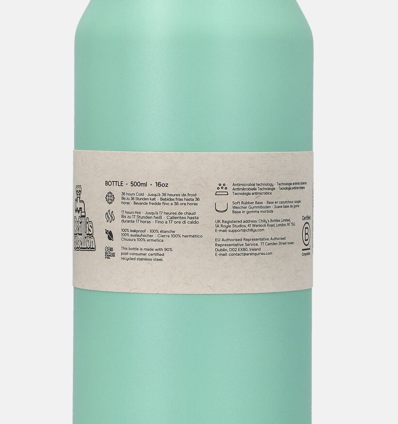 Chilly's Series 3 Lichtgroene Drinkbus 500ml voor dames (381622)