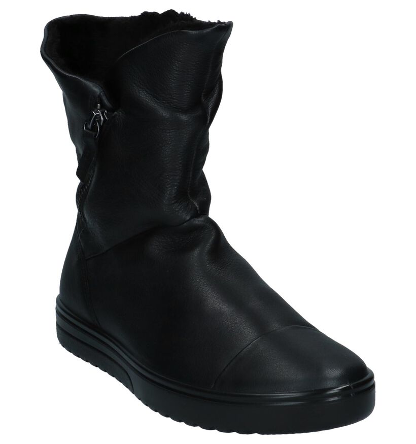 Ecco Bottes basses en Noir en cuir (235915)