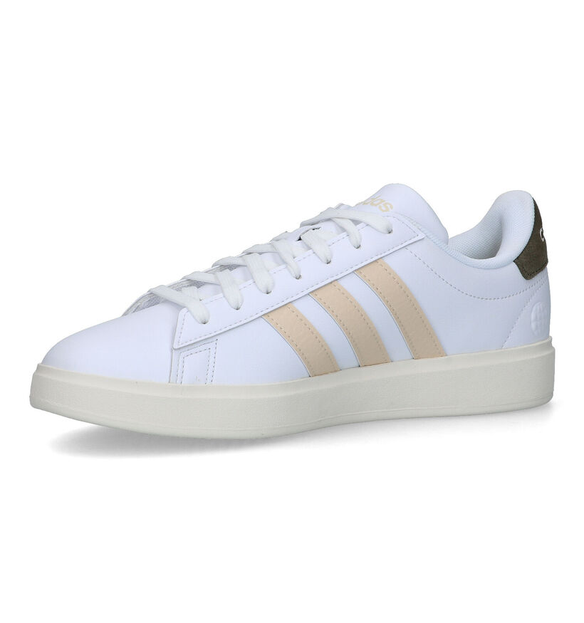 adidas Grand Court 2.0 Witte Sneakers voor heren (329401)